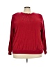 Alfred Dunner 100% Polyester Red Pullover Sweater Size 3X - photo 1