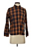 Madewell 100% Cotton Plaid Brown Long Sleeve Button-Down Shirt Size S - photo 1