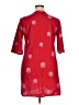 Unbranded 100% Polyester Red Casual Dress Size XL - photo 2