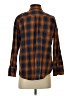 Madewell 100% Cotton Plaid Brown Long Sleeve Button-Down Shirt Size S - photo 2