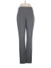 Theory Chevron-herringbone Gray Wool Pants Size 8 - photo 1