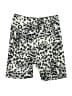 One Step Up Animal Print Ivory Athletic Shorts Size XL - photo 2