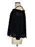 Eri + Ali Black 3/4 Sleeve Blouse Size S - photo 5