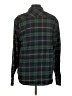 Assorted Brands Plaid Green Long Sleeve Blouse Size M - photo 2