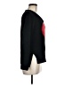 Betsey Johnson 100% Polyester Hearts Black Pullover Sweater Size M - photo 4
