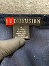 iB Diffusion Blue Zip Up Hoodie Size S - photo 6