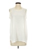 CAbi 100% Polyester Ivory Sleeveless Blouse Size S - photo 1