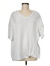 Unbranded White 3/4 Sleeve T-Shirt Size M - photo 1