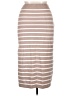 Unbranded Stripes Tan Casual Skirt Size XL - photo 2