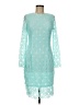 Assorted Brands 100% Polyester Teal Cocktail Dress Size M - photo 1