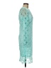 Assorted Brands 100% Polyester Teal Cocktail Dress Size M - photo 4