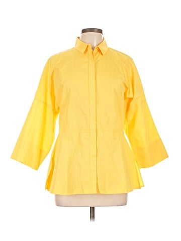 Akris Punto 3/4 Sleeve Button-Down Shirt (view 1)