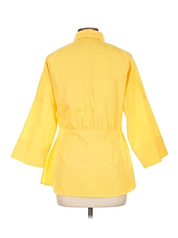 Akris Punto 3/4 Sleeve Button-Down Shirt (view 2)