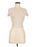 Active Basic Ivory Short Sleeve Turtleneck Size M - photo 1