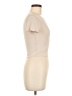 Active Basic Ivory Short Sleeve Turtleneck Size M - photo 4