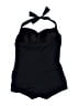 Seafolly Floral Black One Piece Swimsuit Size L (estimated) - photo 2