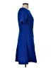 Unbranded Solid Blue Cocktail Dress Size L - photo 4