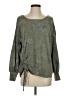 BKE Green Long Sleeve Top Size S - photo 1