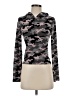 Eye Candy Gray Long Sleeve Turtleneck Size S - photo 1