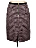 Talbots Print Blue Brown Casual Skirt Size 12 - photo 2