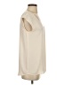 J.Crew 100% Polyester Ivory Sleeveless Blouse Size 2 - photo 4