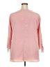 Lands' End 100% Polyester Pink 3/4 Sleeve Blouse Size 18w - photo 2