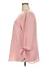 Lands' End 100% Polyester Pink 3/4 Sleeve Blouse Size 18w - photo 5