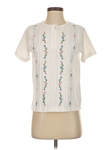Shenanigans Short Sleeve Blouse (view 1)