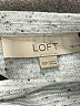 Ann Taylor LOFT Silver 3/4 Sleeve Top Size XXS - photo 7