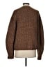 Lucky Brand Tweed Brown Cardigan Size S - photo 2