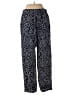 Sandrine Rose Polka Dots Blue Casual Pants Size S - photo 2
