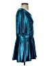 Lularoe Metallic Teal Cocktail Dress Size S - photo 4