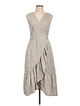 madewell silk wrap maxi dress in butterfly garden Madewell NWT silk wrap maxi dress in butterfly garden, h8810, 6