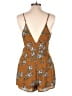 Addie 100% Polyester Paisley Brown Romper Size L - photo 2