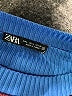 Zara Blue Long Sleeve Top Size L - photo 7