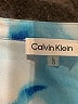Calvin Klein 100% Polyester Blue Long Sleeve Blouse Size L - photo 7