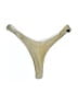 Cider Metallic Gold Swimsuit Bottoms Size XS - photo 1