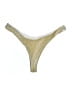 Cider Metallic Gold Swimsuit Bottoms Size XS - photo 2