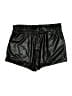 Sincerely Jules Metallic Black Shorts Size L - photo 2