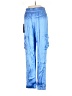 Assorted Brands 100% Viscose Blue Cargo Pants Size S - photo 2