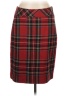 L.L.Bean Plaid Red Wool Skirt Size 10 - photo 1