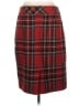 L.L.Bean Plaid Red Wool Skirt Size 10 - photo 2