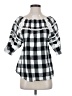 Assorted Brands Black 3/4 Sleeve Blouse Size XS - photo 1
