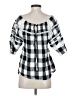 Assorted Brands Black 3/4 Sleeve Blouse Size XS - photo 2