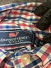 Vineyard Vines Checkered-gingham Orange Long Sleeve Button-Down Shirt Size M (kids) - photo 3