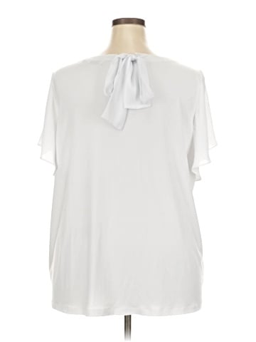Susan Graver Short Sleeve T-Shirt (view 2)