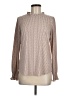 Adrianna Papell Tan Long Sleeve Blouse Size M - photo 1