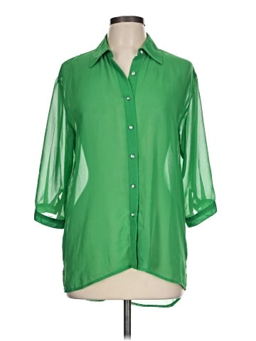 Focus Life Style 3/4 Sleeve Blouse (view 1)