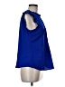Allegra K 100% Polyester Blue Sleeveless Blouse Size M - photo 4
