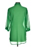 Focus Life Style 100% Polyester Green 3/4 Sleeve Blouse Size 10 (petite) - photo 2